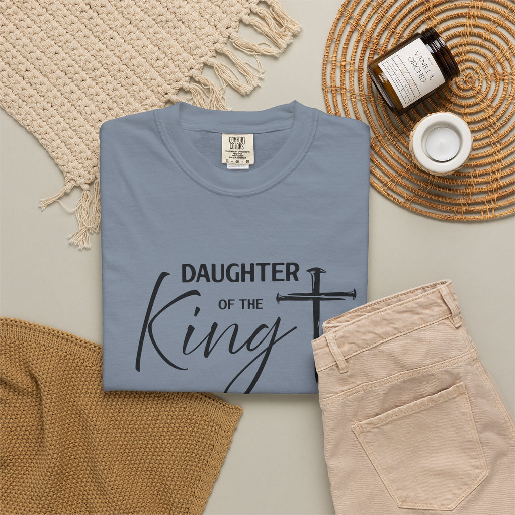Daughter of the King Christian T-Shirt — Cross Faith Graphic Tee