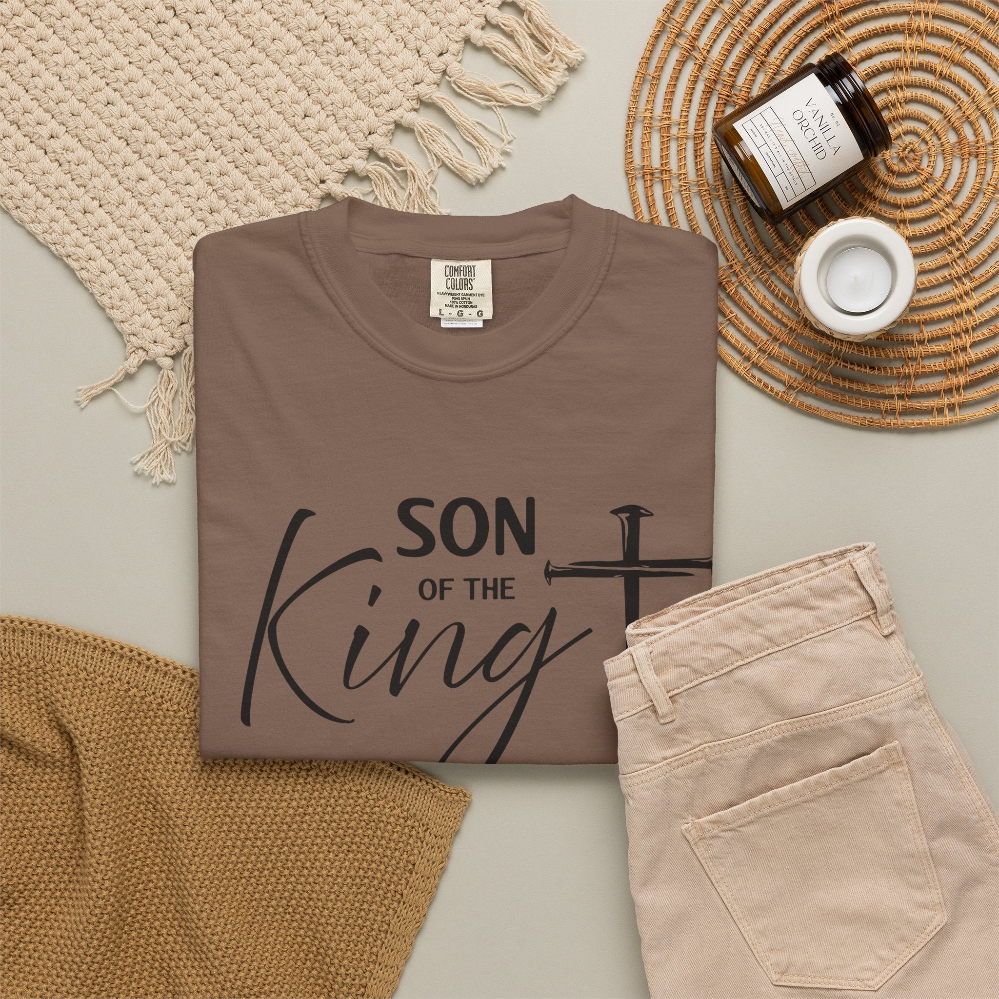 Son of the King Christian T-Shirt — Cross Faith Graphic Tee