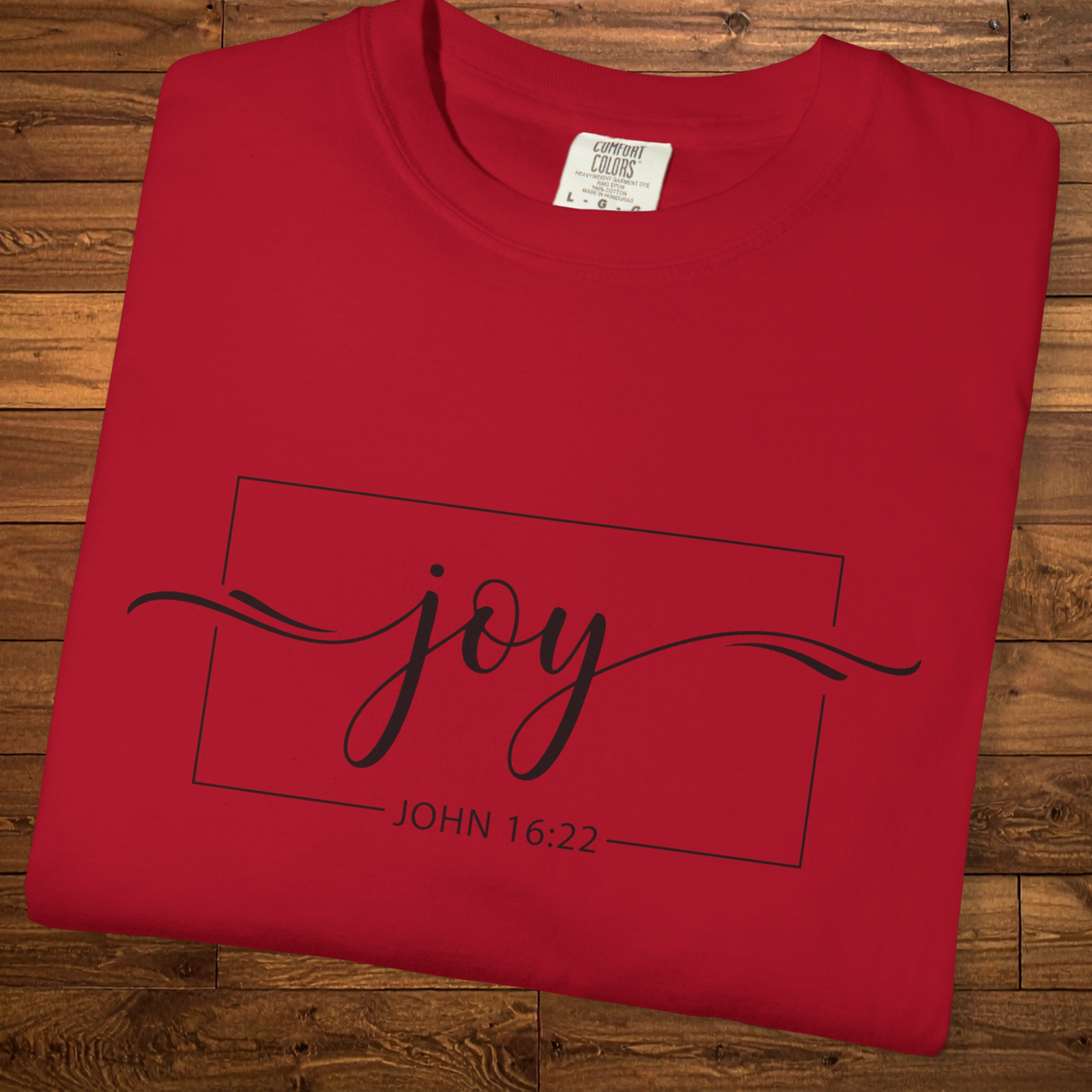 Joy T-Shirt | John 16:22 Christian Faith Graphic Tee