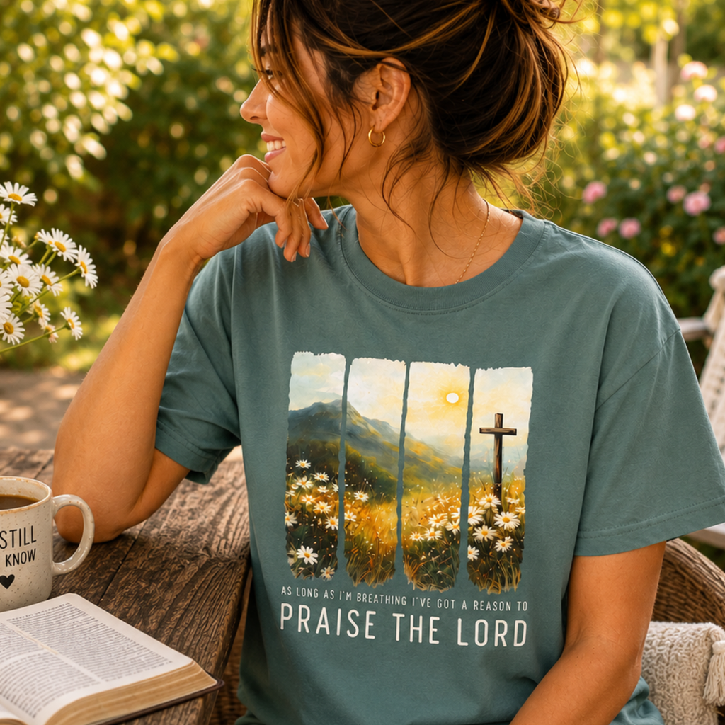 Praise the Lord Tee | Christian Faith T-Shirt