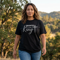 Daughter of the King Christian T-Shirt — Cross Faith Graphic Tee