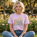 Just Pray T-Shirt | Floral Faith Graphic Tee