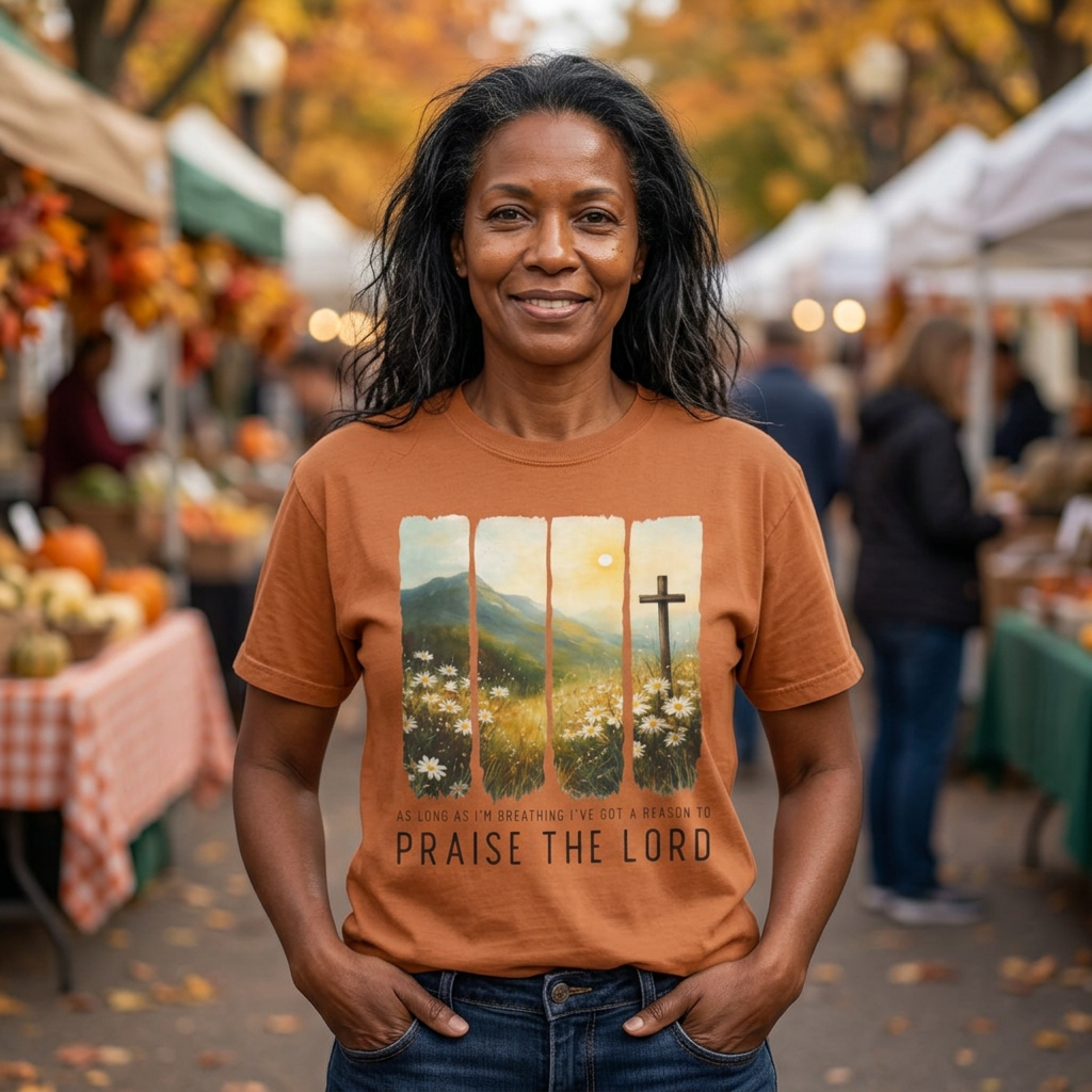 Praise the Lord Tee | Christian Faith T-Shirt