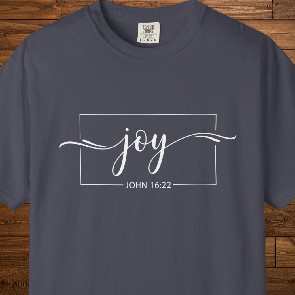 Joy T-Shirt | John 16:22 Christian Faith Graphic Tee