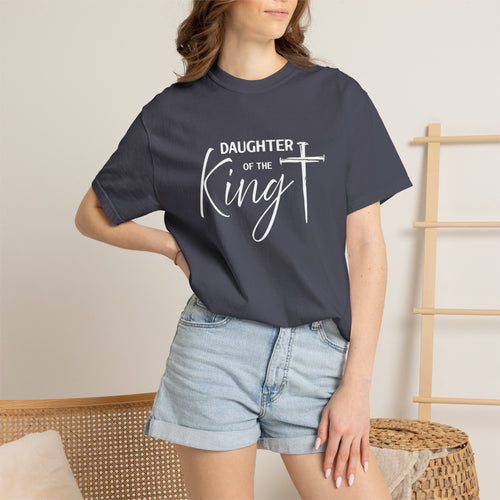 Daughter of the King Christian T-Shirt — Cross Faith Graphic Tee