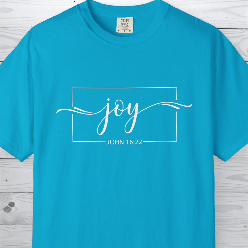 Joy T-Shirt | John 16:22 Christian Faith Graphic Tee