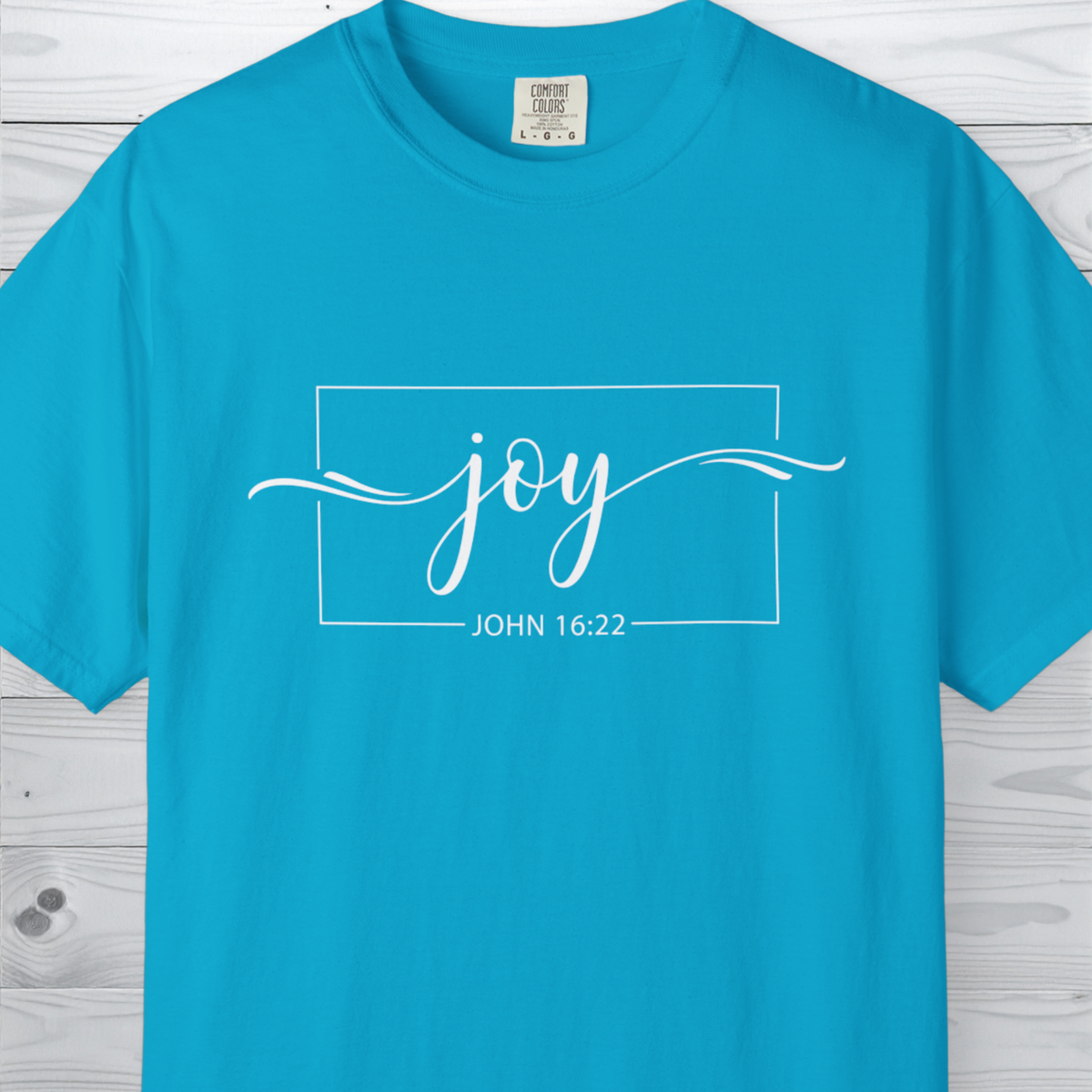 Joy T-Shirt | John 16:22 Christian Faith Graphic Tee