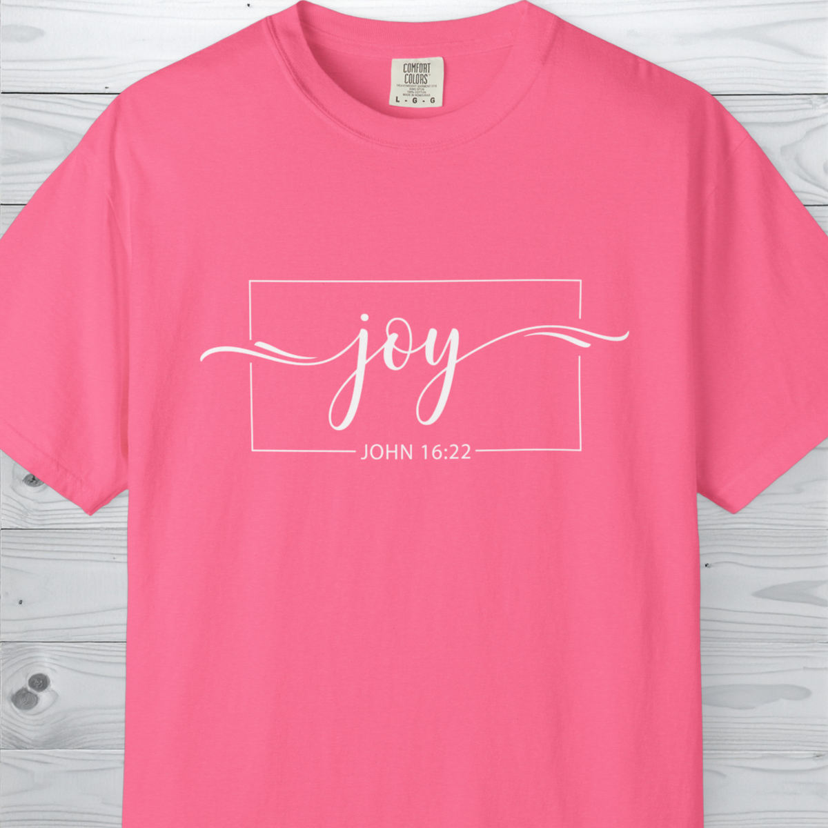 Joy T-Shirt | John 16:22 Christian Faith Graphic Tee