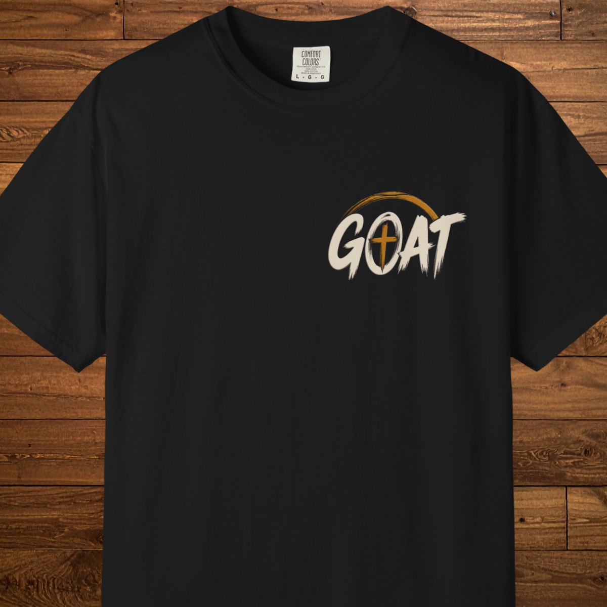 GOAT God Over All Things T-Shirt | Christian Faith Graphic Tee