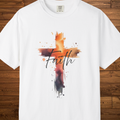 Faith Watercolor Cross T-Shirt — Christian Inspirational Tee