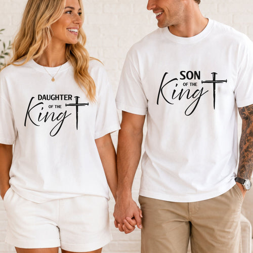 Daughter of the King Christian T-Shirt — Cross Faith Graphic Tee