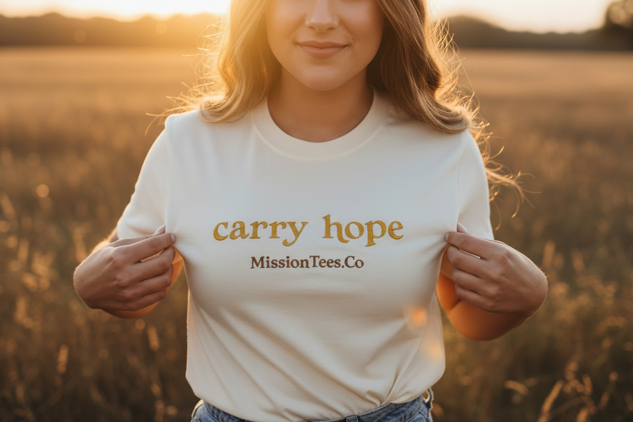 Carry Hope - Shirt Focus